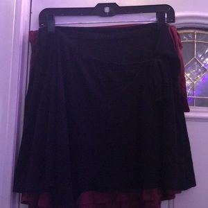 2 wrap around skirts